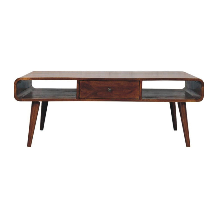 Avora - 2 Drawer Coffee Table - Brown