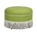 Yolanda - Round Upholstered Accent Ottoman