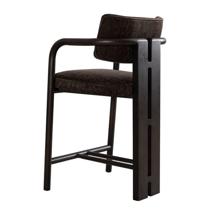 Aaliyah - 26" Counter Height Barstool - Brown / Espresso