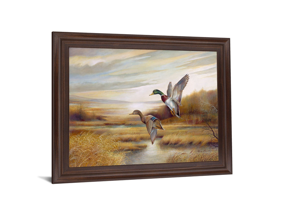 Autumn Marsh Duo - 28" x 34" Framed Wall Art