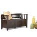 Acadian - Entryway Storage Bench, Handcrafted