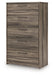 Elbrim - Five Drawer Chest - Brown