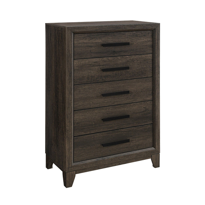 Harry - Chest Storage Chest With 5 Drawers - Brown