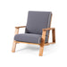 Patio Lounge Chair, Outdoor Club Chair