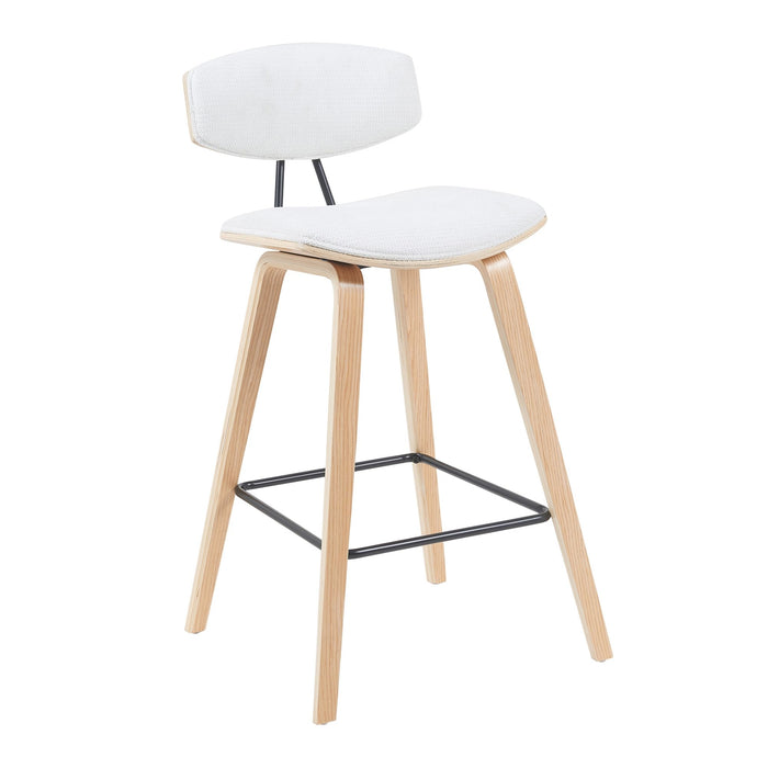 Fox - Swivel Bar Height Stool - Light Brown