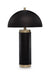 Lemland - Metal Table Lamp - Black / Gold Finish