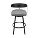 Lacey - Swivel Bar Stool - Black
