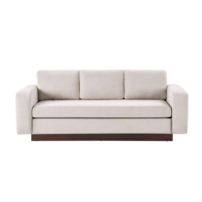 Modern 3 Seater Sofa, Living Room Couch