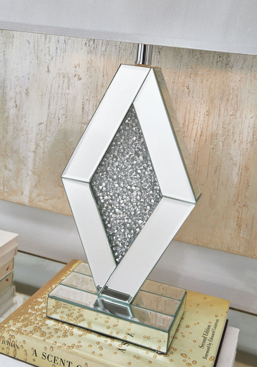 Prunella - Silver Finish - Mirror Table Lamp Sacramento Furniture Store Furniture store in Sacramento