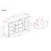 Prime - Dresser With 6 Drawers - Brown Black
