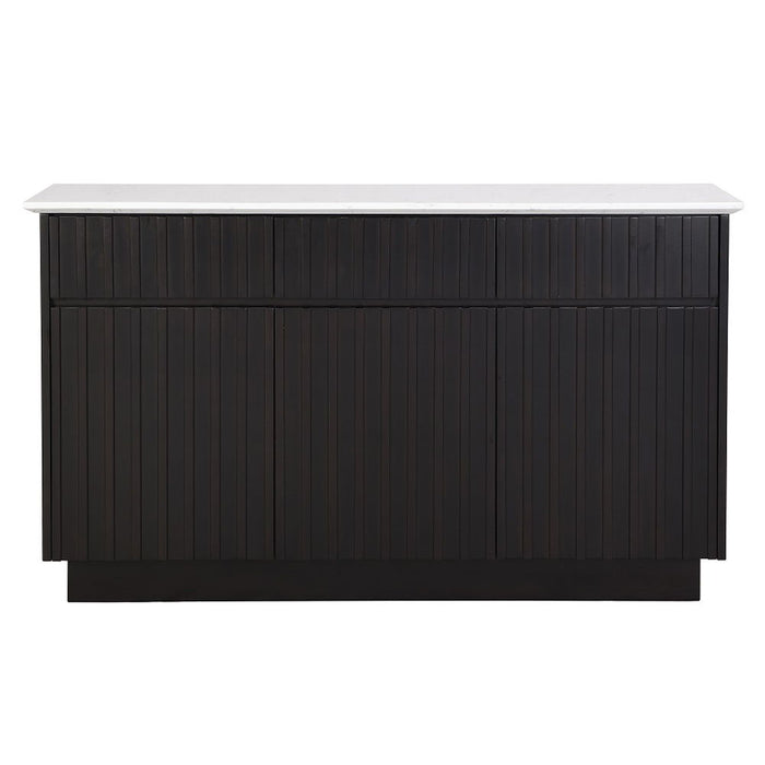 Jaramillo - Server - Engineering Marble Top & Black