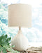 Rainermen - Off White - Ceramic Table Lamp Sacramento Furniture Store Furniture store in Sacramento