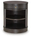 Leighmour - Accent Table - Dark Brown
