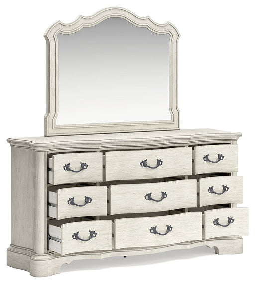 Arlendyne - Antique White - Dresser And Mirror Sacramento Furniture Store Furniture store in Sacramento