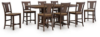 Rylandeen - Counter Height Extension Dining Table Set