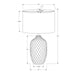 Lighting, Table Lamp, Transitional - Cream