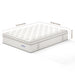 Snooze Mattress Company Atlas - 14" Euro Top Firm Hybrid Mattress With Independently Encased Coils & Gel Memory Foam