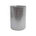 Modern Round Accent Table With Hammered Surface