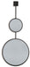 Brewer - Accent Mirror - Black