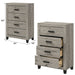 Mari - Chest - Light Gray Finish