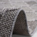 Guros - 6' X 9' Trellis Indoor / Outdoor Area Rug - White / Gray