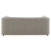 Glenda - Sofa With 3 Pillows - Gray Chenille