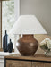 Whitham - Metal Table Lamp - Antique Copper Finish