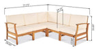 Perla - 6 Pieces Sofa Set