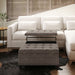 Harrison - Upholstered Coffee Table Storage Ottoman