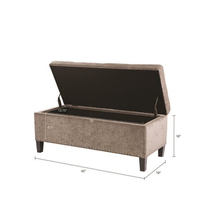 Modern Tufted Top Soft Close Storage Bench