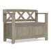 Amherst - Small Transitional Entryway Storage Bench