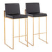 Fuji - Contemporary Design High Back Barstool