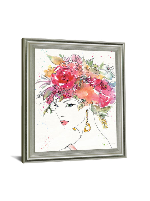 Blossom Muse - 28" x 34" Framed Wall Art