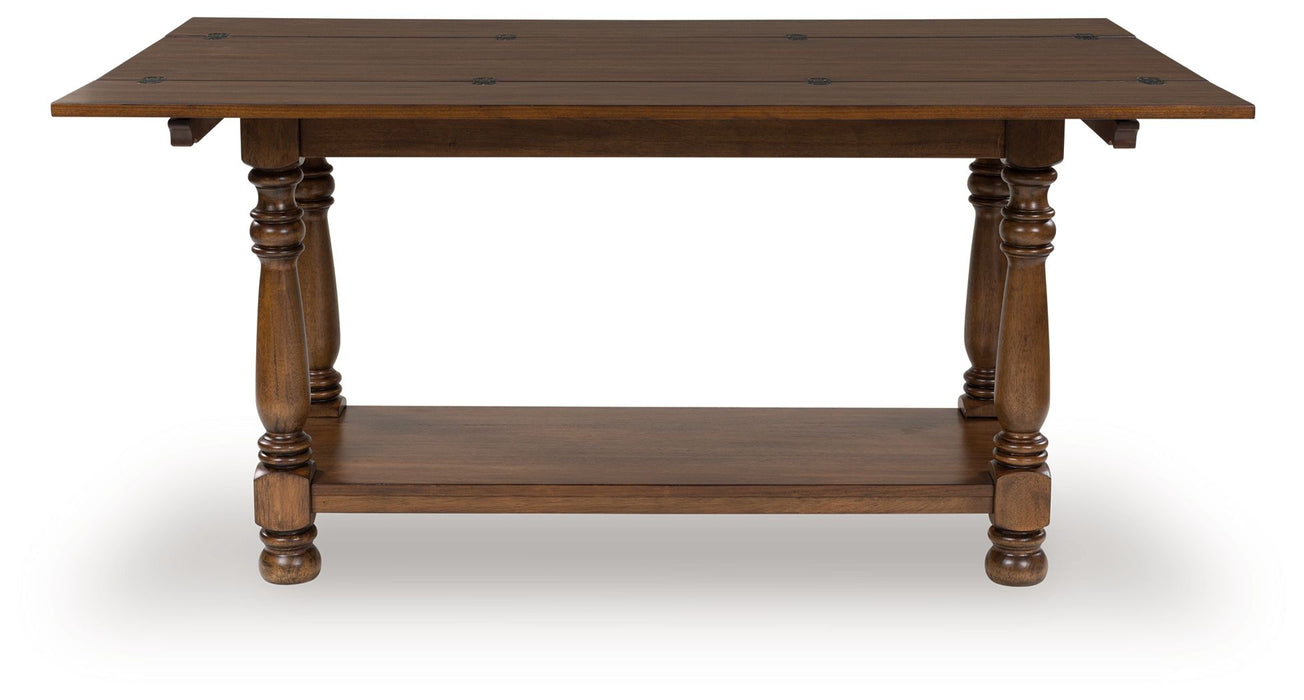 Sturlayne - Flip Top Sofa Table - Brown