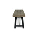 Cloud - Outdoor Bench With Acacia Wood Frame And Slat Panel Design