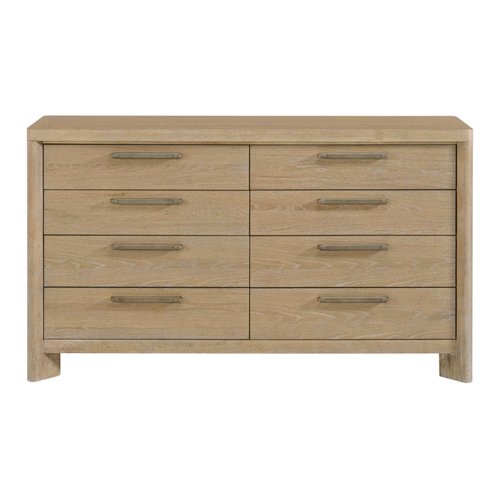 8 Drawer Dresser - Tan