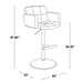 Stout - Contemporary Adjustable Barstool With Swivel