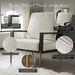 Modern Armchair With Solid Wood Frame