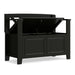 Amherst - Small Transitional Entryway Storage Bench
