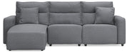 Modmax II - Reclining Sectional - Salt And Pepper