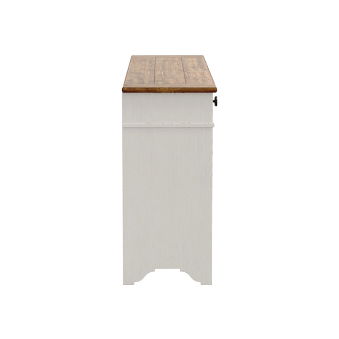 Server - Brown / White