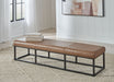 Joston - Accent Bench - Caramel