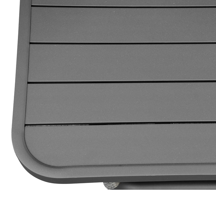 Dorado - Rectangular Outdoor Coffee Table - Gray