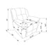 Liam - Glider Recliner