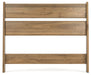 Deanlow - Twin Panel Headboard - Honey