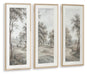 Dixonburg - Wall Art Set (Set of 3) - Taupe / Gray