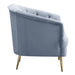 Bayram - Chair - Light Gray Velvet