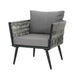 Oceanus - Chat Set Chair - Gray