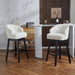 360 Degree Rotation Swivel Counter Stools (Set of 2)