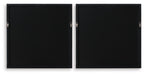 Downyard - Wall Art Set (Set of 2) - Black / Beige